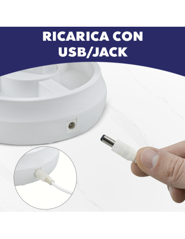 Specchio Cosmetico Retroilluminato a LED Double...