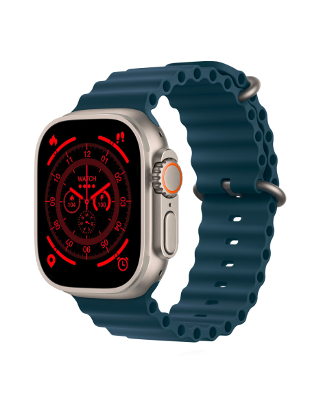 Smartwatch S9 Ultra 49mm Cinturino in Silicone Orologio Digitale Contapassi