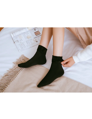 Kit 4pz Coppia Calzini Termici 3 Neri 1 Beige a...