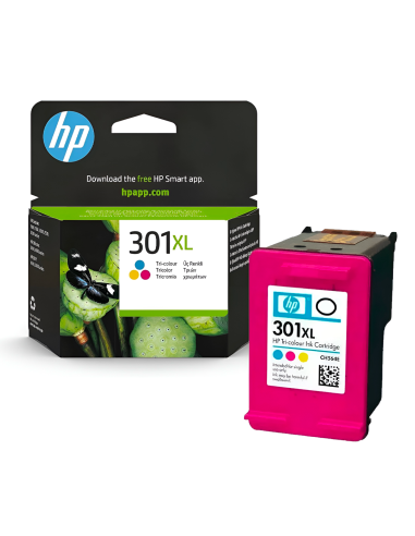 Cartuccia HP 301XL CH564EE Tricromia da 330...