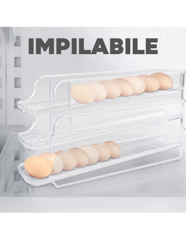 Portauova per Frigo Impilabili Set 3pz...