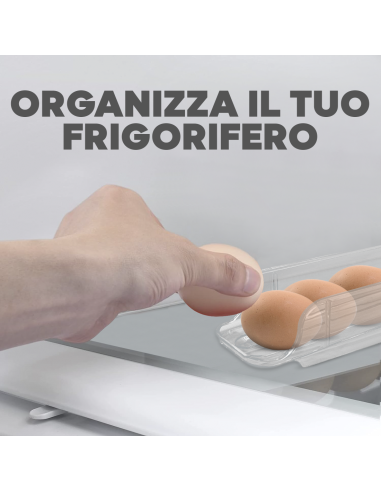 Portauova per Frigo Impilabili Set 3pz...