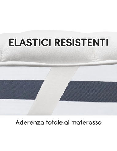 Topper Coprimaterasso Letto Singolo 3cm 90x200...