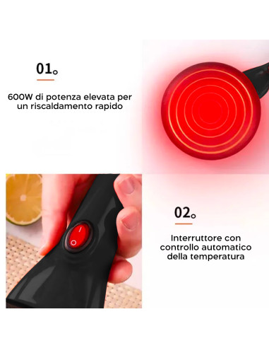 Padella per Crepes e Pancake Creperia Elettrica...