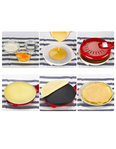 Padella per Crepes e Pancake Creperia Elettrica...