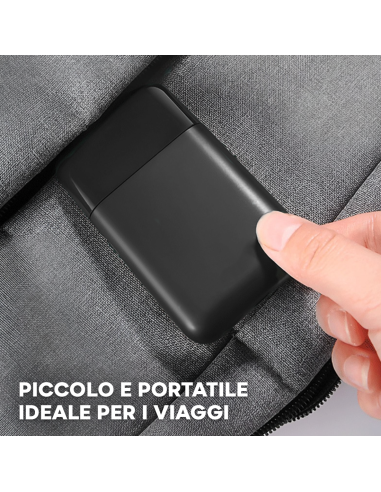 Rasoio Barba e Basette da Uomo Ricaricabile USB...