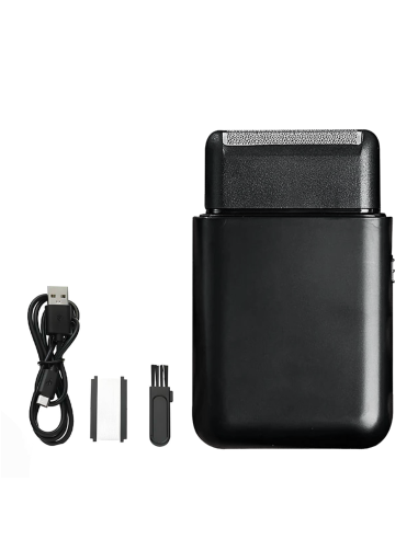 Rasoio Barba e Basette da Uomo Ricaricabile USB...