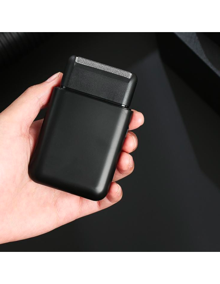 Rasoio Barba e Basette da Uomo Ricaricabile USB e Portatile Testina di Ricambio