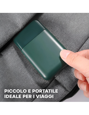 Rasoio Barba e Basette da Uomo Ricaricabile USB...