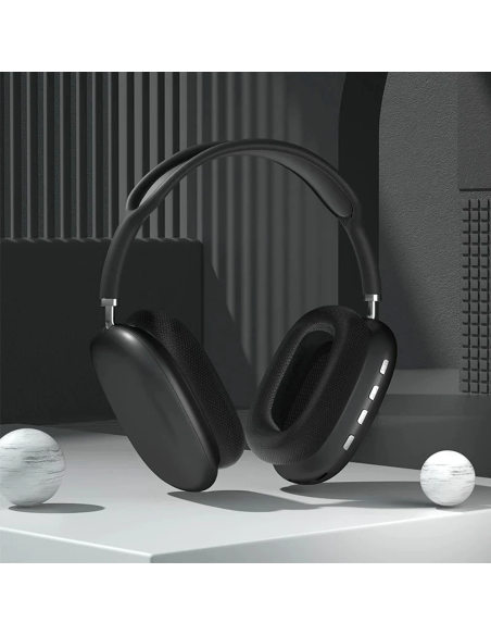 Cuffie Wireless P9 Bluetooth Auricolari Radio Ricaricabili Ingresso MicroSD Card