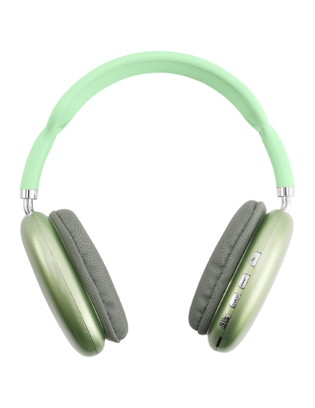 Cuffie Wireless P9 Bluetooth Auricolari Radio Ricaricabili Ingresso MicroSD Card