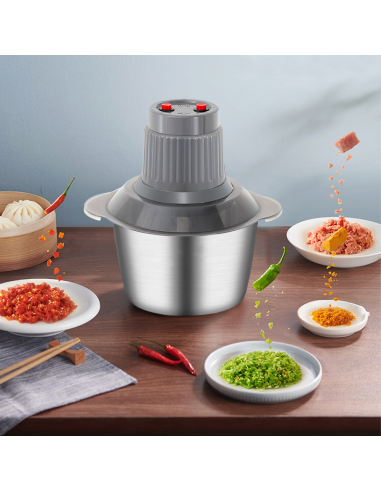 Tritacarne e Verdura Multifunzione 400W Ciotola...