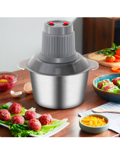 Tritacarne e Verdura Multifunzione 400W Ciotola da 3lt... 2