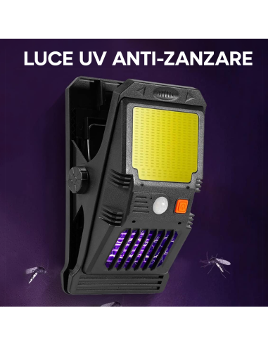 Lampada LED Solare Sensore Repellente per...