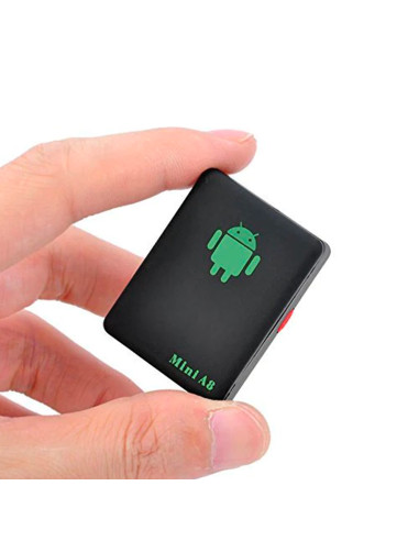 2pz Mini Localizzatore GPS Tascabile con Scheda SIM GPRS GSM Antifurto  Portatile