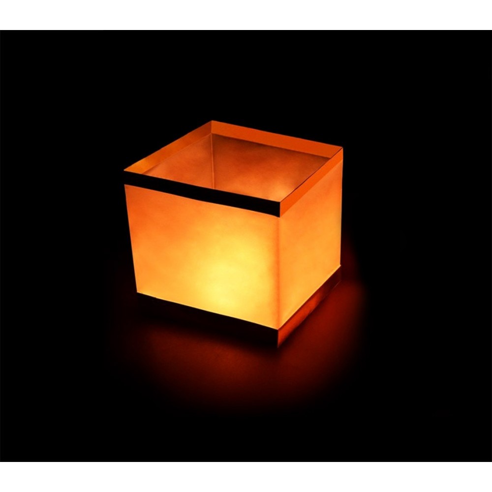5 Lanterne galleggianti con candela tea light inclusa