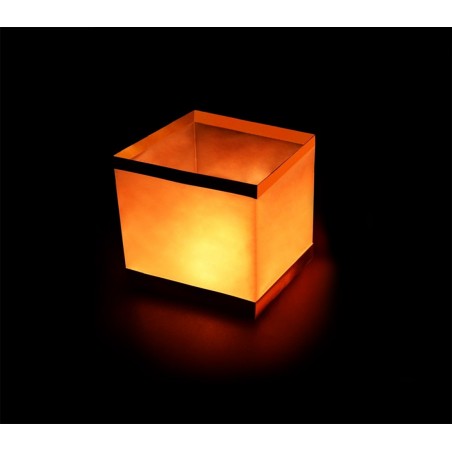 5 Lanterne galleggianti con candela tea light inclusa