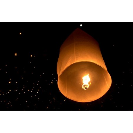 5 lanterne volanti colori assortiti magic ski lantern