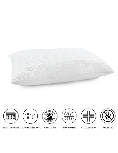 Set 4 pz Guanciali Per Letto Ortopedici in...