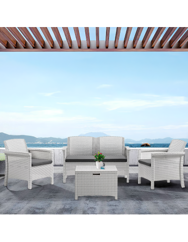 Salottino da Giardino VENEZIA Divano Poltrone e...