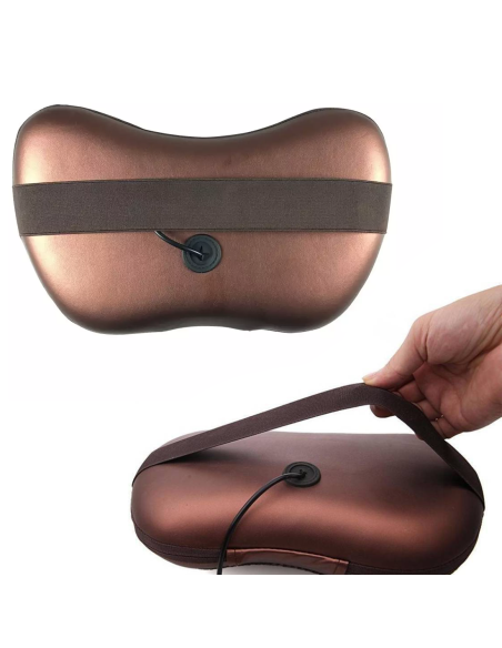 Cuscino Massaggiatore Elettrico Collo Schiena Gambe Braccia e Dolori Cervicali