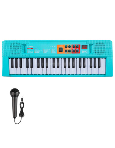 Pianola Elettronica Giochi per Bambini con Microfono 26 Tasti  Educativo +6 Anni