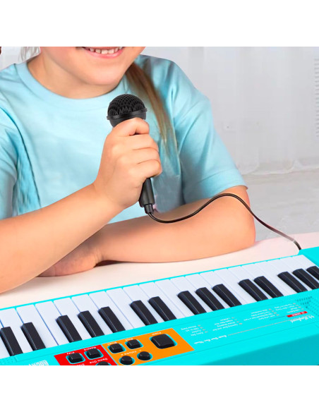 Pianola Elettronica Giochi per Bambini con Microfono 26 Tasti  Educativo +6 Anni