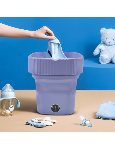 Mini Lavatrice Portatile Pieghevole con...