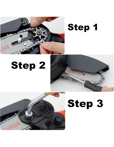 Catena di Ricambio per Mini Motosega Elettrica...