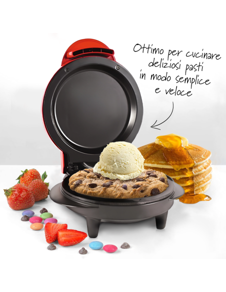 Tostapane scalda e cuoce grill doppia cottura con accessori