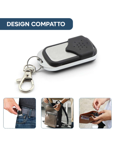 Telecomando Universale con 4 canali 433mhz...