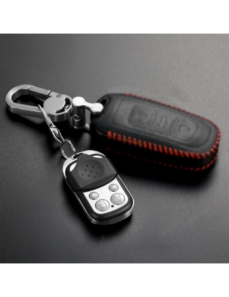 2pz Telecomando Universale 4 canali 433mhz Multifunzione Tascabile con Gancio