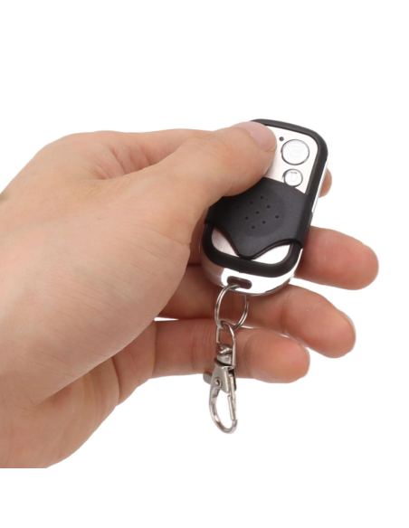 4pz Telecomando Universale 4 canali 433mhz Multifunzione Tascabile con Gancio