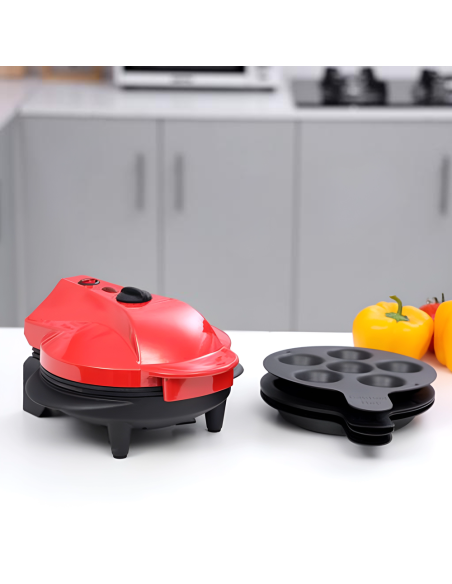 Tostapane scalda e cuoce grill doppia cottura con accessori