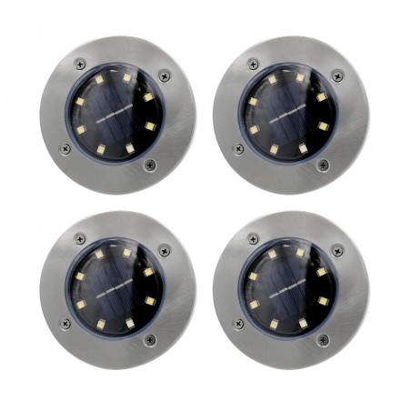 850895 Faretto led ricaricabile ad energia solare da giardino impermeabile 6000k