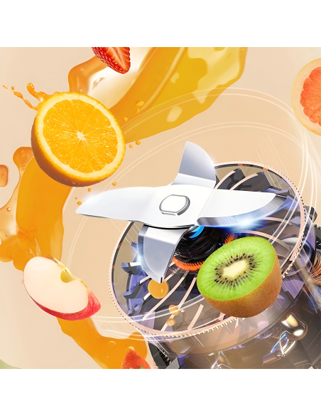 Frullatore Portatile Mini Juice Bottiglia per Smoothie Ricaricabile Portatile