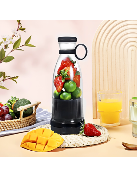 Frullatore Portatile Mini Juice Bottiglia per Smoothie Ricaricabile Portatile