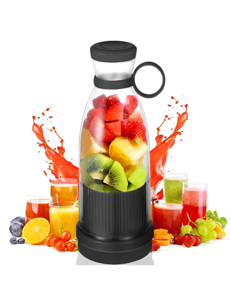 Frullatore Portatile Mini Juice Bottiglia per Smoothie Ricaricabile Portatile