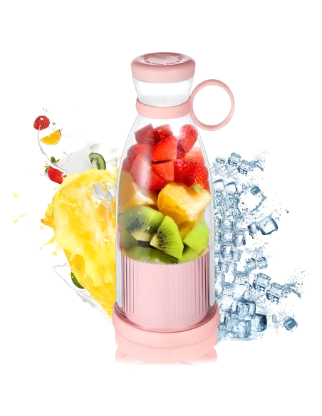 Frullatore Portatile Mini Juice Bottiglia per Smoothie Ricaricabile Portatile