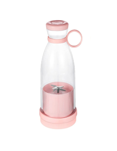 Image of Frullatore Portatile Mini Juice Bottiglia per Smoothie Ricaricabile Portatile Rosa