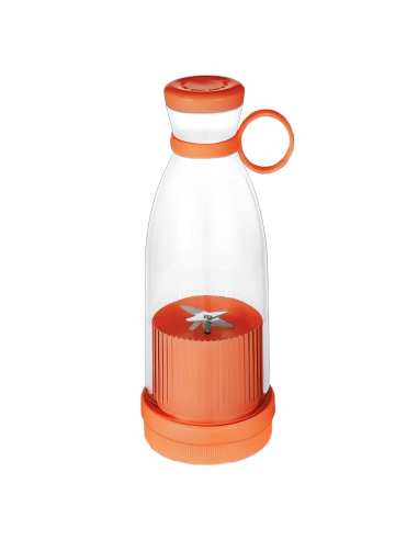 Frullatore Portatile Mini Juice Bottiglia per Smoothie Ricaricabile Portatile Arancione