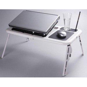 Supporto notebook regolabile modello e-table tavolino pc tavolo