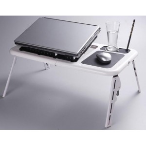 Supporto notebook regolabile modello e-table tavolino pc...