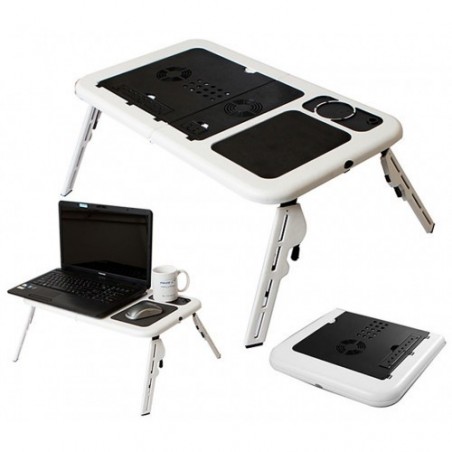 Supporto notebook regolabile modello e-table tavolino pc tavolo