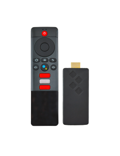 TV Box Stick Streaming 8K HD ANDROID Connessione Wi-Fi con Telecomando Vocale