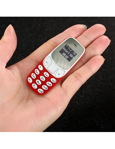 Mini Telefono Cellulare Tascabile Dual SIM GSM...