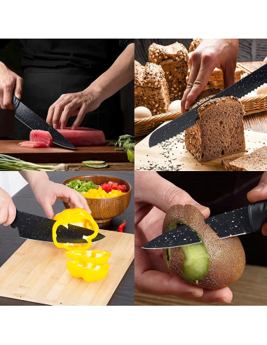 Set 5 Coltelli e Pelapatate da Cucina...