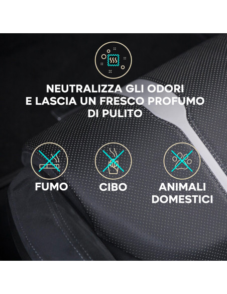 4pz Smacchiatore ALADIN per Sediolini Auto 400ml Ideale Tessuti Moquette e Pelle