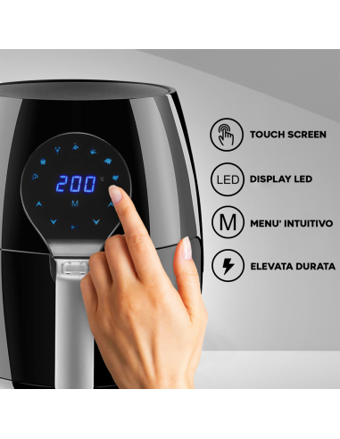 Friggitrice ad Aria 3.5lt Cestello Rimovibile...