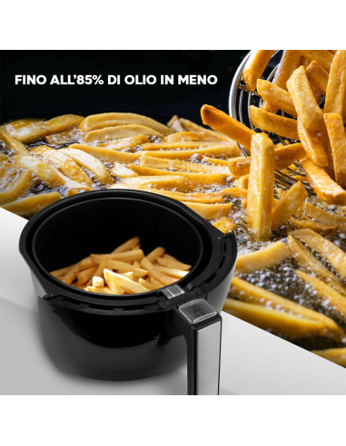 Friggitrice ad Aria 3.5lt Cestello Rimovibile...